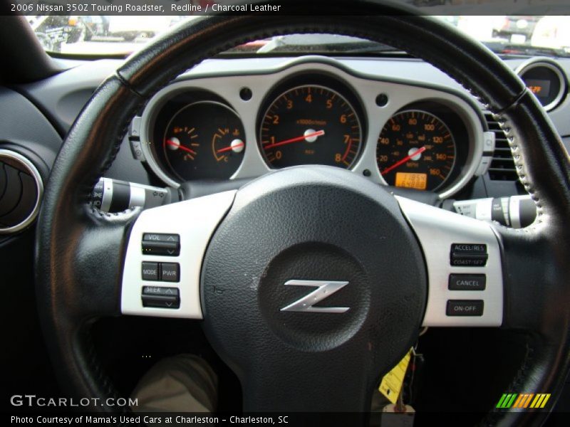 Redline / Charcoal Leather 2006 Nissan 350Z Touring Roadster