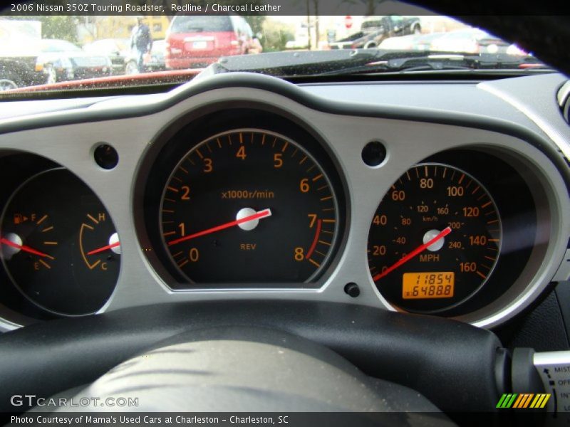 Redline / Charcoal Leather 2006 Nissan 350Z Touring Roadster