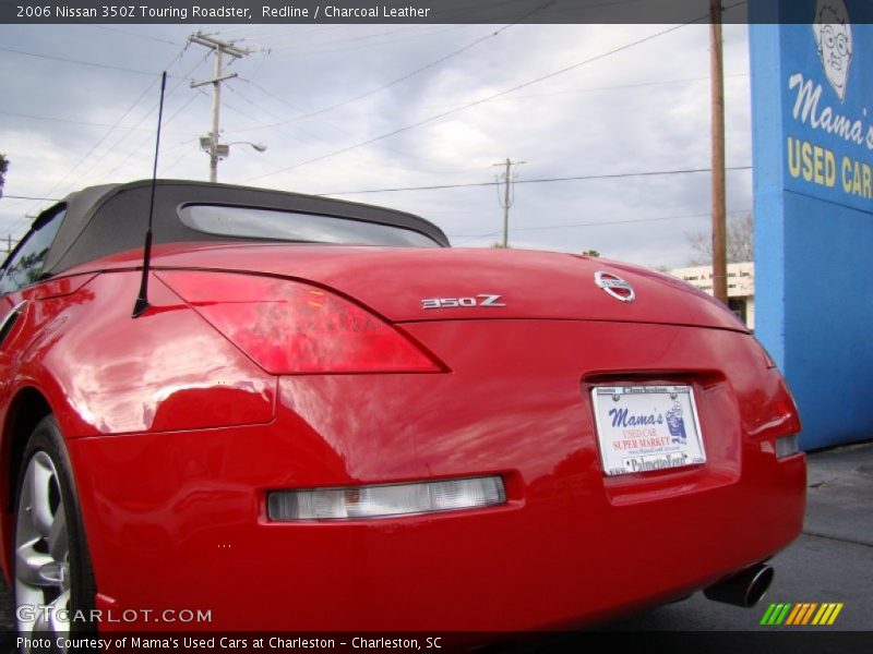 Redline / Charcoal Leather 2006 Nissan 350Z Touring Roadster