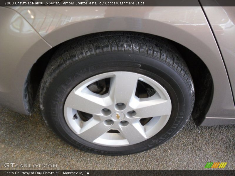 Amber Bronze Metallic / Cocoa/Cashmere Beige 2008 Chevrolet Malibu LS Sedan