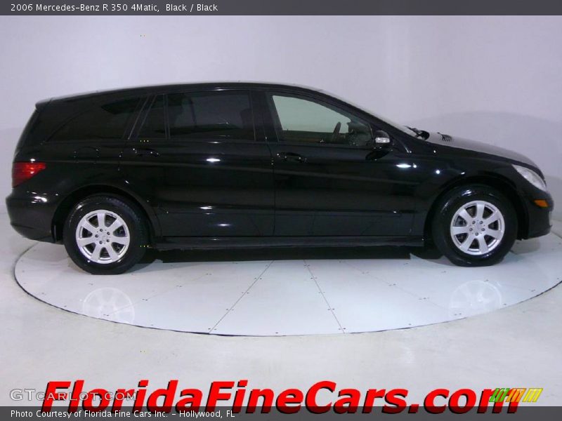 Black / Black 2006 Mercedes-Benz R 350 4Matic