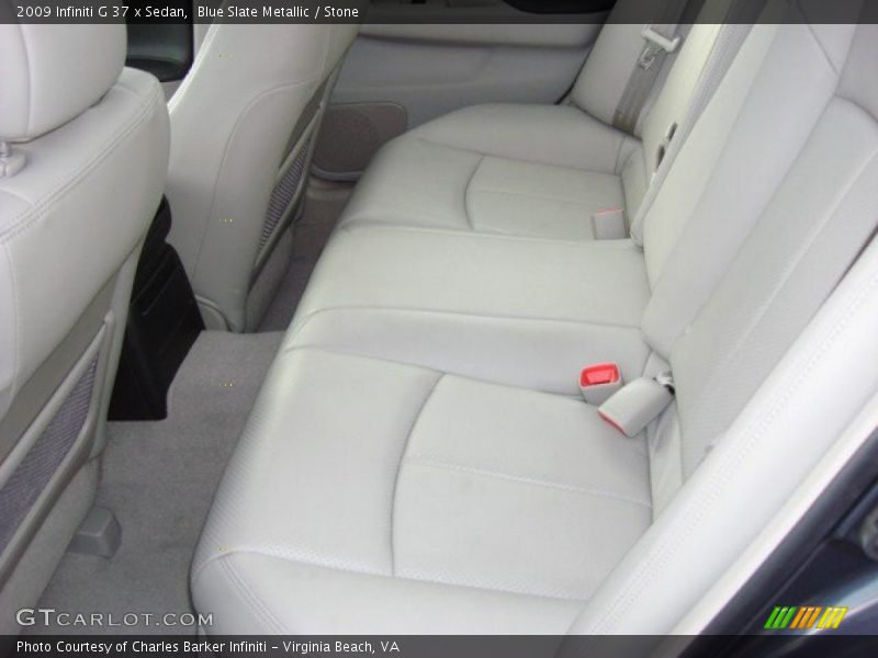 Blue Slate Metallic / Stone 2009 Infiniti G 37 x Sedan