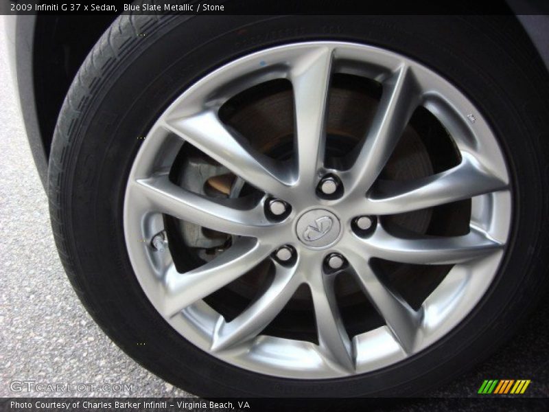  2009 G 37 x Sedan Wheel