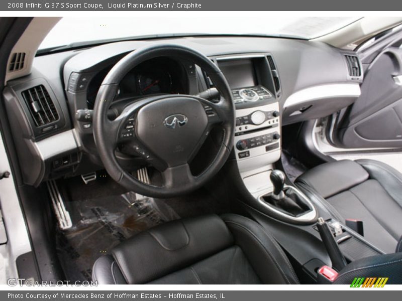 Dashboard of 2008 G 37 S Sport Coupe