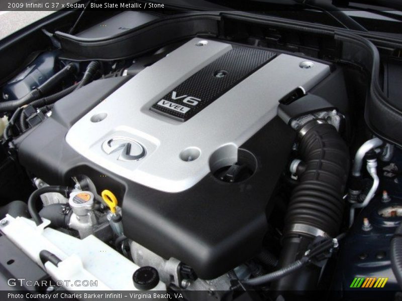  2009 G 37 x Sedan Engine - 3.7 Liter DOHC 24-Valve VVEL V6