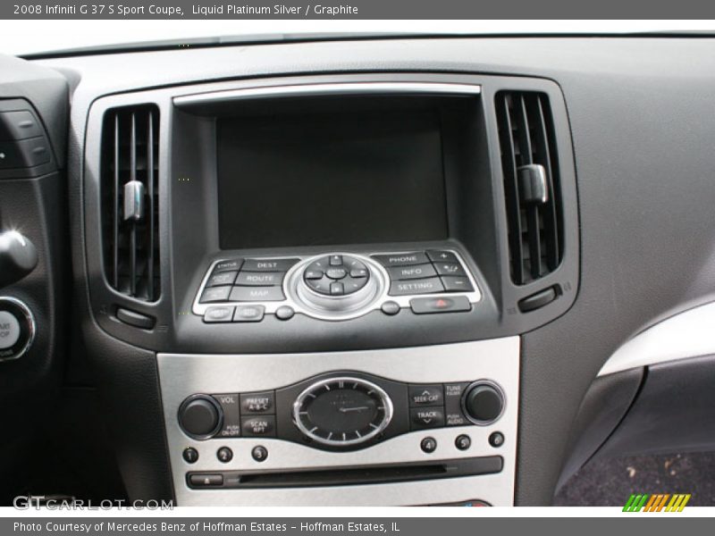 Liquid Platinum Silver / Graphite 2008 Infiniti G 37 S Sport Coupe