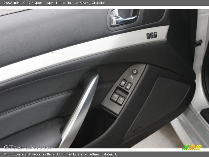 Liquid Platinum Silver / Graphite 2008 Infiniti G 37 S Sport Coupe