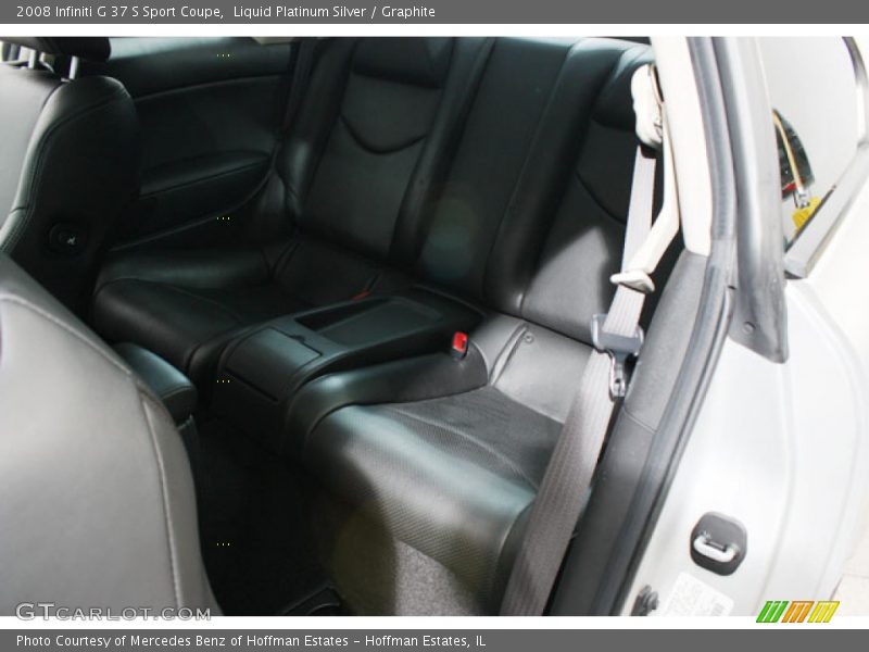 Liquid Platinum Silver / Graphite 2008 Infiniti G 37 S Sport Coupe