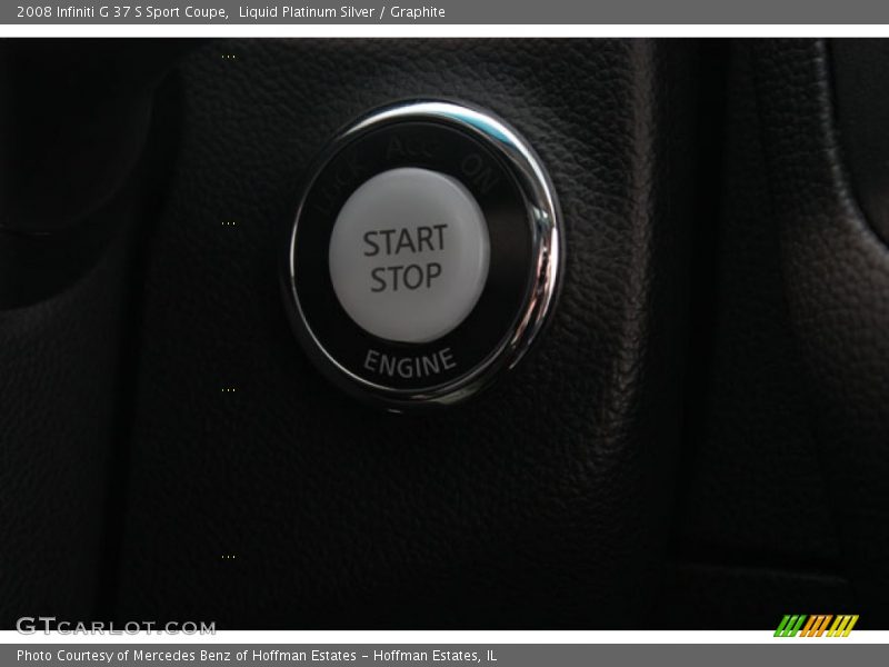 Liquid Platinum Silver / Graphite 2008 Infiniti G 37 S Sport Coupe