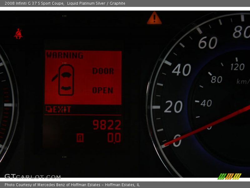 Liquid Platinum Silver / Graphite 2008 Infiniti G 37 S Sport Coupe