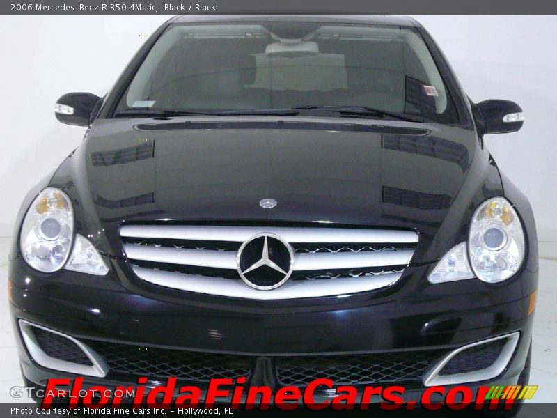 Black / Black 2006 Mercedes-Benz R 350 4Matic