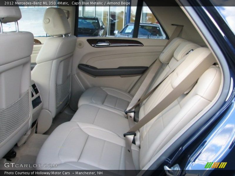 Capri Blue Metallic / Almond Beige 2012 Mercedes-Benz ML 350 4Matic