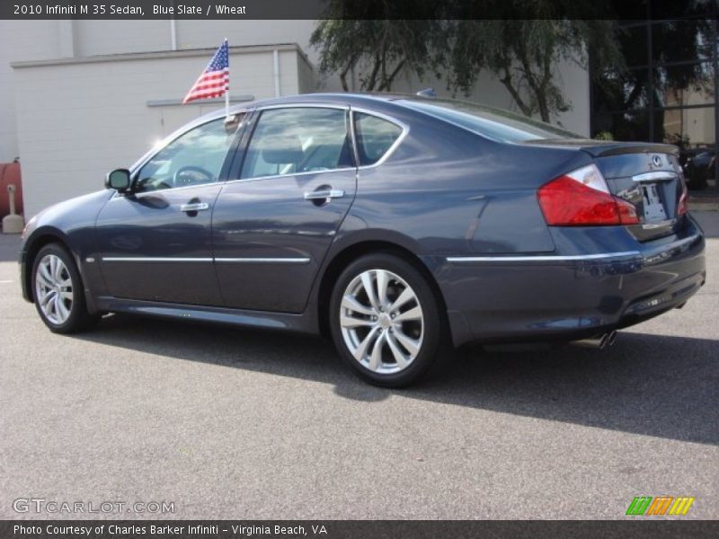 Blue Slate / Wheat 2010 Infiniti M 35 Sedan