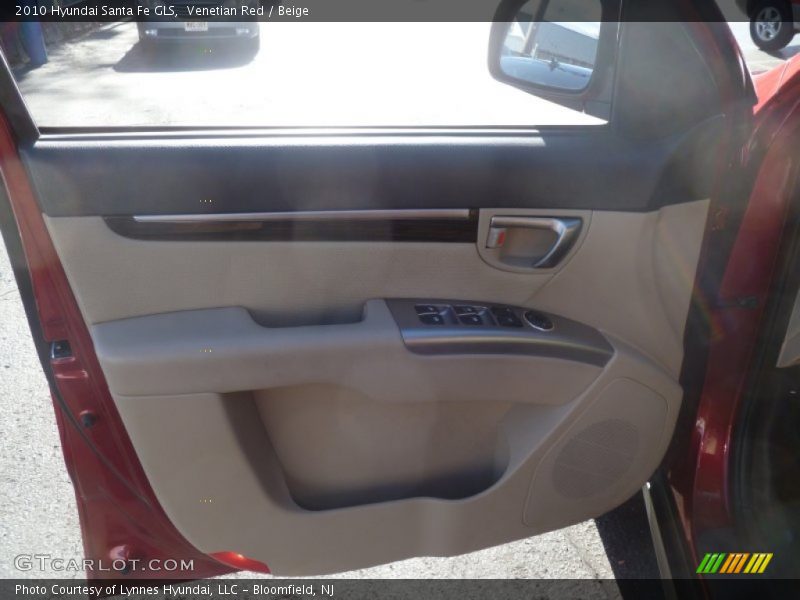 Venetian Red / Beige 2010 Hyundai Santa Fe GLS