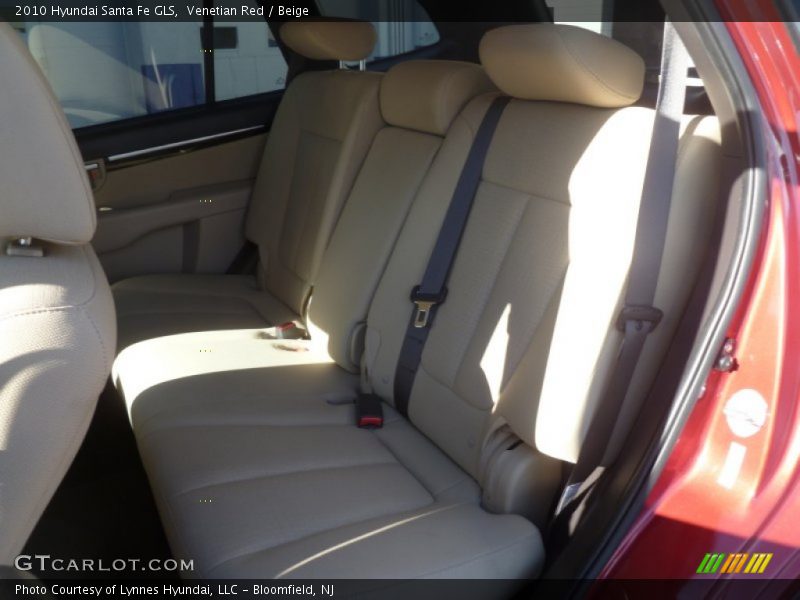 Venetian Red / Beige 2010 Hyundai Santa Fe GLS