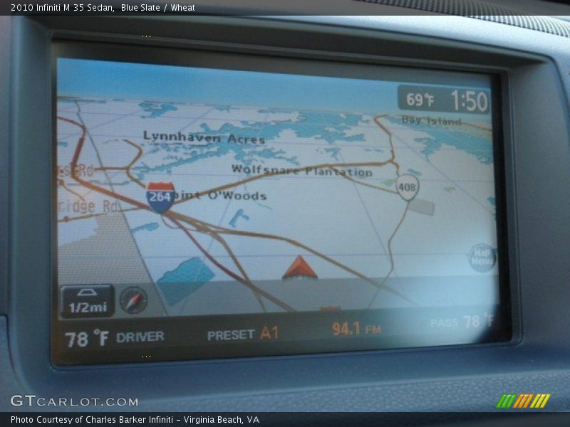 Blue Slate / Wheat 2010 Infiniti M 35 Sedan