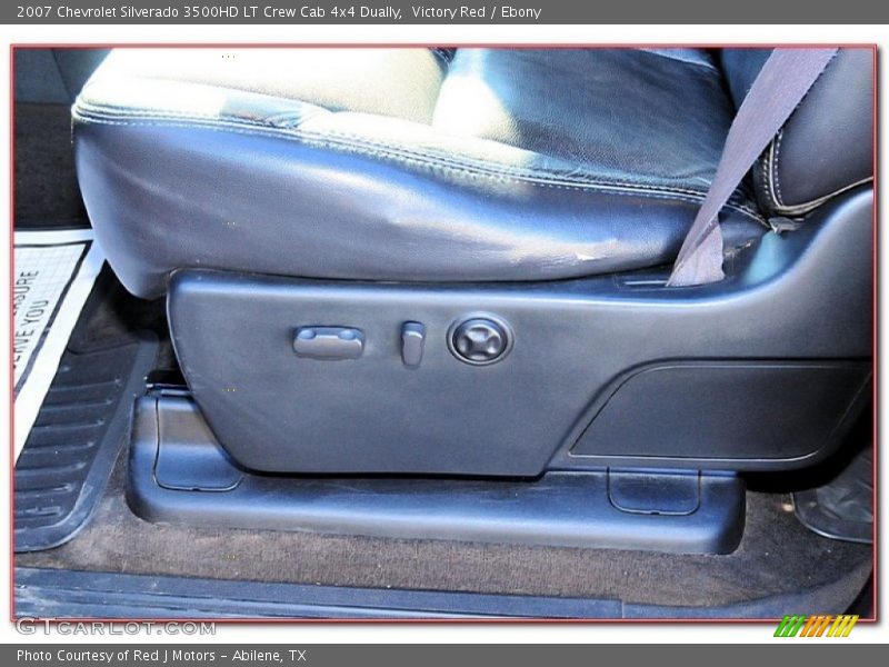 Victory Red / Ebony 2007 Chevrolet Silverado 3500HD LT Crew Cab 4x4 Dually