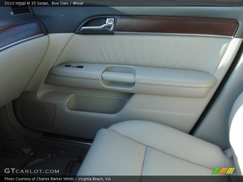 Blue Slate / Wheat 2010 Infiniti M 35 Sedan