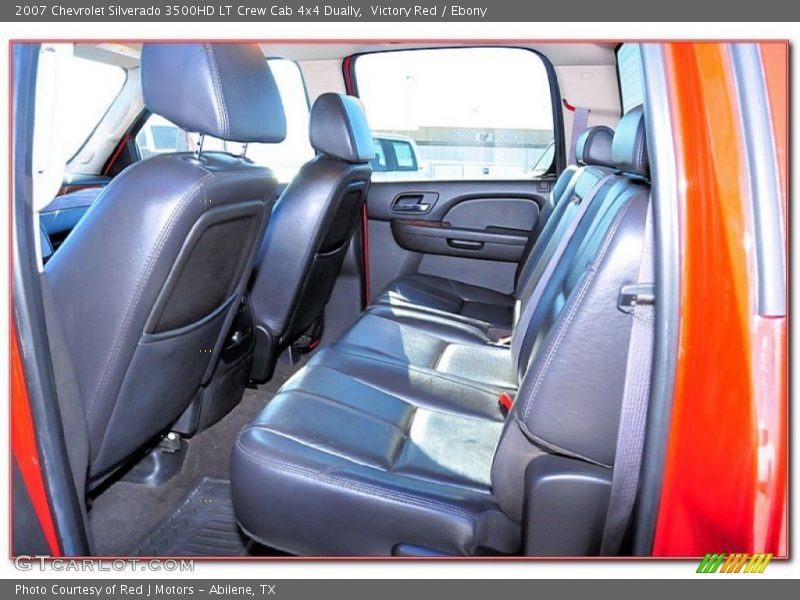 Victory Red / Ebony 2007 Chevrolet Silverado 3500HD LT Crew Cab 4x4 Dually
