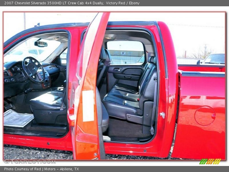 Victory Red / Ebony 2007 Chevrolet Silverado 3500HD LT Crew Cab 4x4 Dually