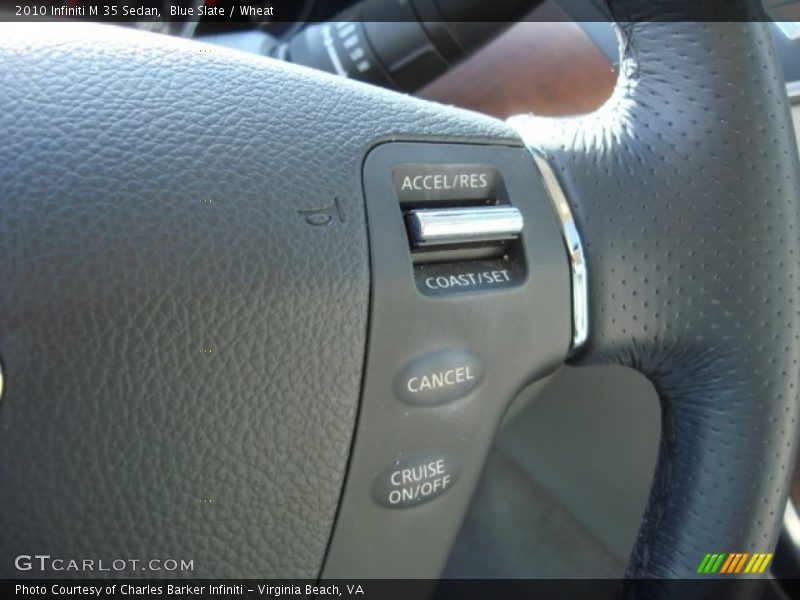 Blue Slate / Wheat 2010 Infiniti M 35 Sedan