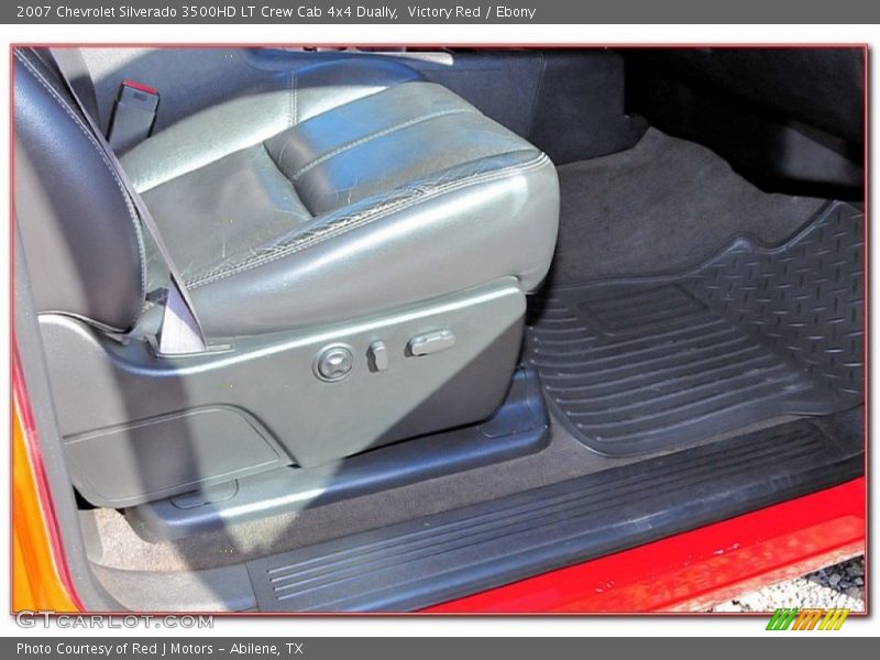 Victory Red / Ebony 2007 Chevrolet Silverado 3500HD LT Crew Cab 4x4 Dually