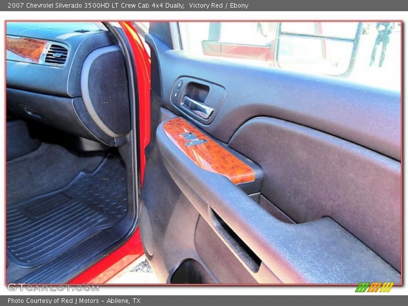 Victory Red / Ebony 2007 Chevrolet Silverado 3500HD LT Crew Cab 4x4 Dually