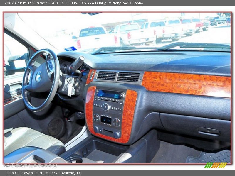 Victory Red / Ebony 2007 Chevrolet Silverado 3500HD LT Crew Cab 4x4 Dually