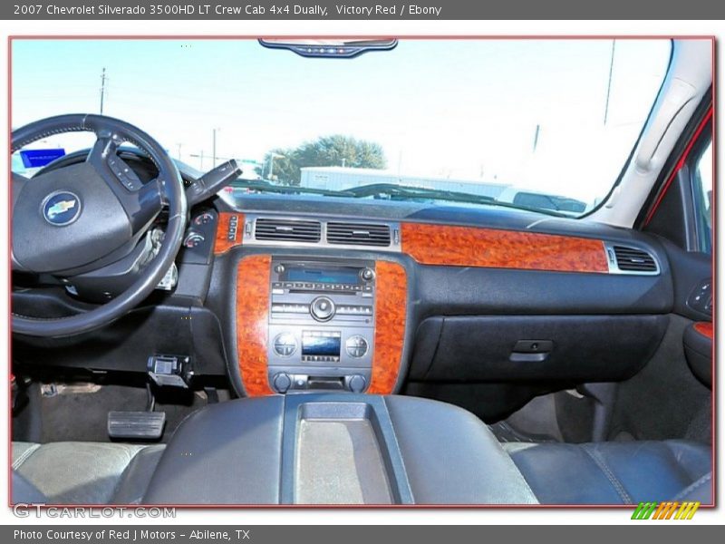 Victory Red / Ebony 2007 Chevrolet Silverado 3500HD LT Crew Cab 4x4 Dually