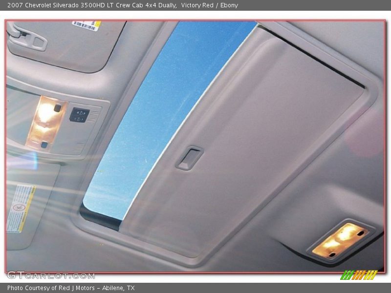 Victory Red / Ebony 2007 Chevrolet Silverado 3500HD LT Crew Cab 4x4 Dually