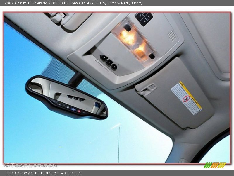 Victory Red / Ebony 2007 Chevrolet Silverado 3500HD LT Crew Cab 4x4 Dually