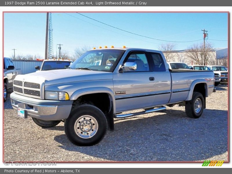 Light Driftwood Metallic / Gray 1997 Dodge Ram 2500 Laramie Extended Cab 4x4