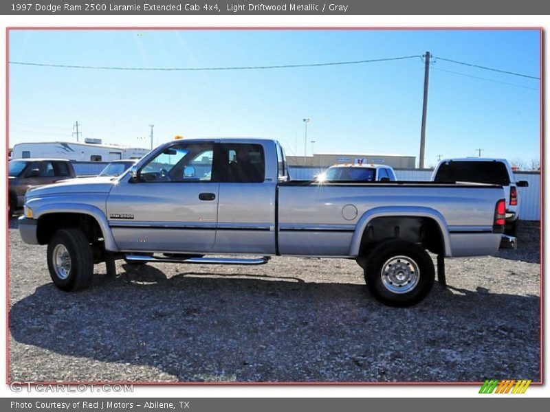 Light Driftwood Metallic / Gray 1997 Dodge Ram 2500 Laramie Extended Cab 4x4