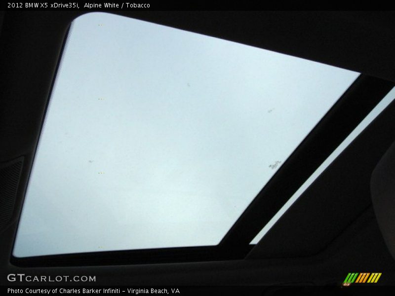 Sunroof of 2012 X5 xDrive35i