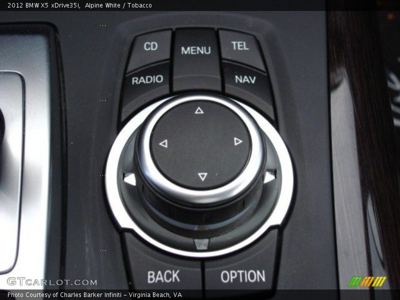 Alpine White / Tobacco 2012 BMW X5 xDrive35i