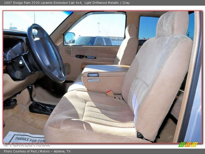  1997 Ram 2500 Laramie Extended Cab 4x4 Gray Interior