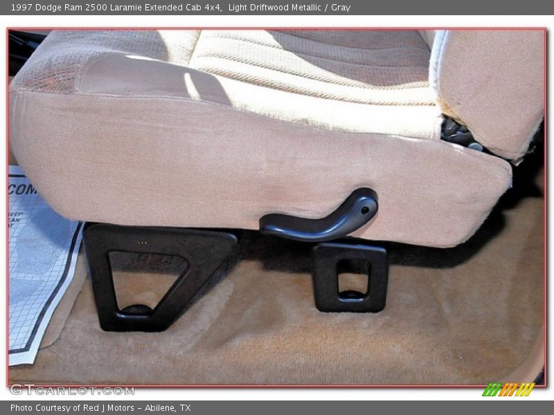 Light Driftwood Metallic / Gray 1997 Dodge Ram 2500 Laramie Extended Cab 4x4