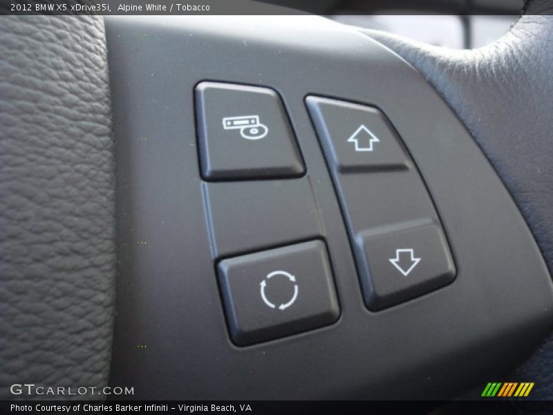 Alpine White / Tobacco 2012 BMW X5 xDrive35i