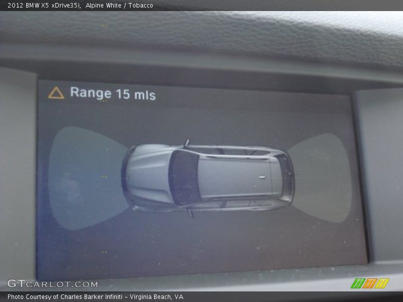 Alpine White / Tobacco 2012 BMW X5 xDrive35i