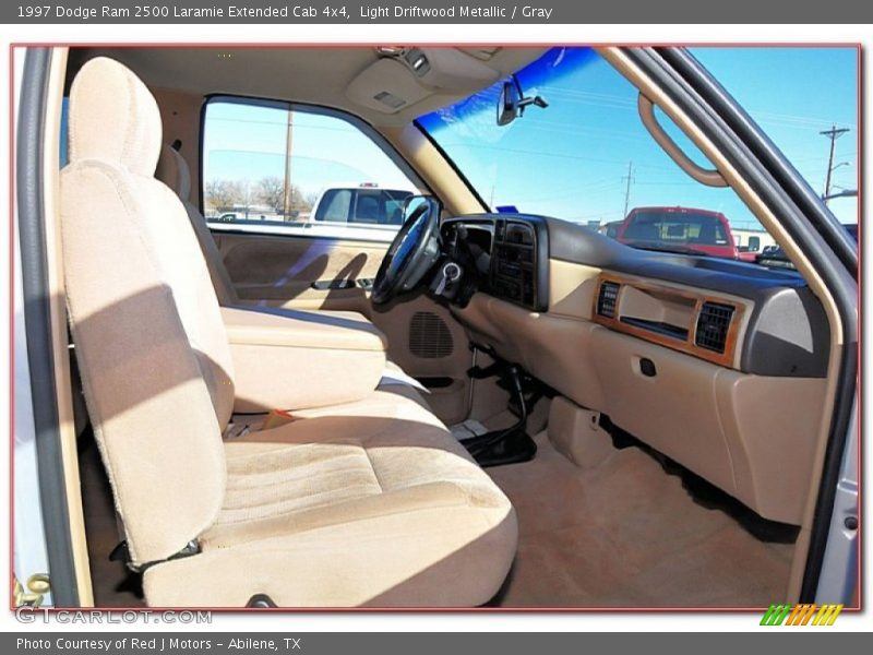  1997 Ram 2500 Laramie Extended Cab 4x4 Gray Interior