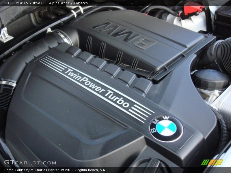  2012 X5 xDrive35i Engine - 3.0 Liter DI TwinPower Turbo DOHC 24-Valve VVT Inline 6 Cylinder