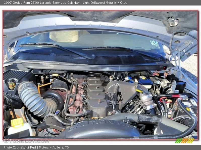  1997 Ram 2500 Laramie Extended Cab 4x4 Engine - 5.9 Liter OHV 12-Valve Cummins Turbo Diesel Inline 6 Cylinder