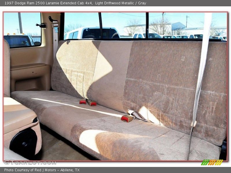 Rear Seat of 1997 Ram 2500 Laramie Extended Cab 4x4