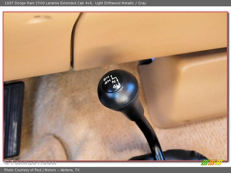 Light Driftwood Metallic / Gray 1997 Dodge Ram 2500 Laramie Extended Cab 4x4