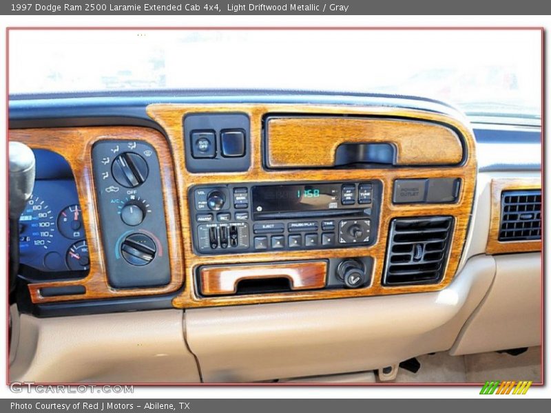 Light Driftwood Metallic / Gray 1997 Dodge Ram 2500 Laramie Extended Cab 4x4