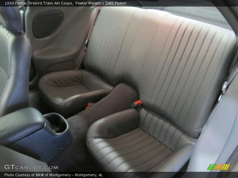 Rear Seat of 1999 Firebird Trans Am Coupe