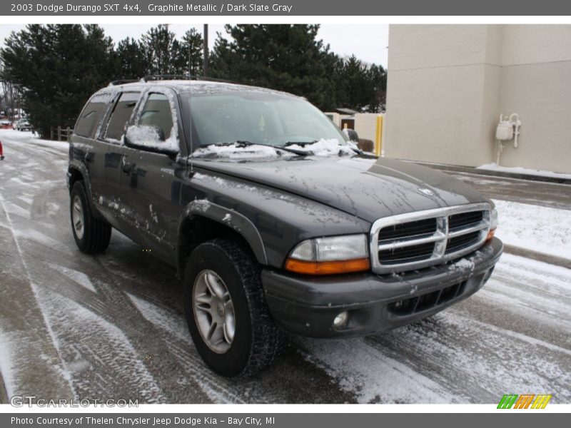 Graphite Metallic / Dark Slate Gray 2003 Dodge Durango SXT 4x4
