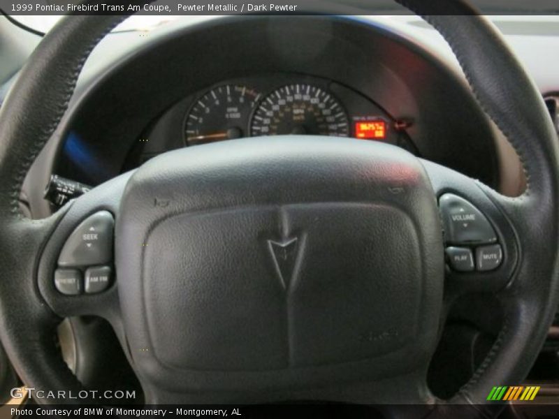 Pewter Metallic / Dark Pewter 1999 Pontiac Firebird Trans Am Coupe