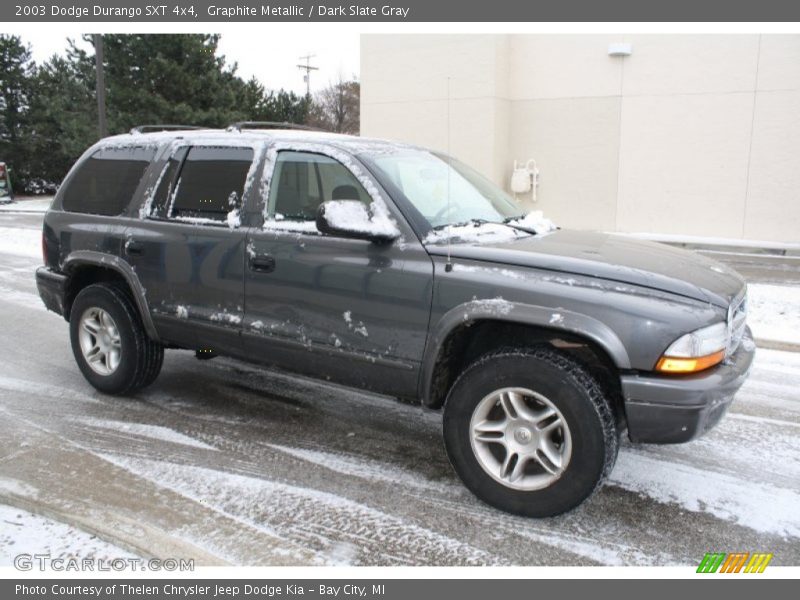 Graphite Metallic / Dark Slate Gray 2003 Dodge Durango SXT 4x4