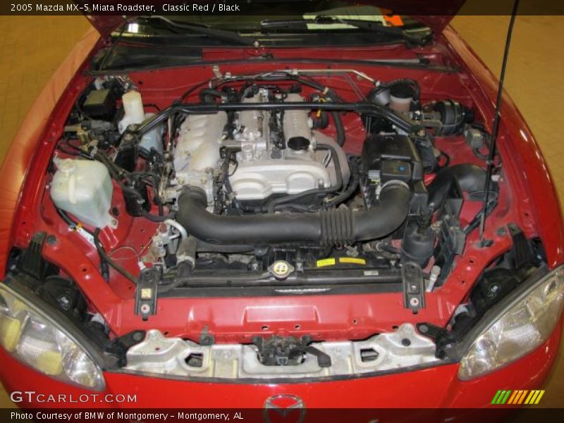  2005 MX-5 Miata Roadster Engine - 1.8 Liter DOHC 16-Valve 4 Cylinder